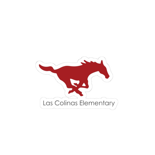 Las Colinas Mustang Stickers, Horse Stickers, School Spirit Decals, Laptop Stickers, Classroom Accessories, Custom Stickers