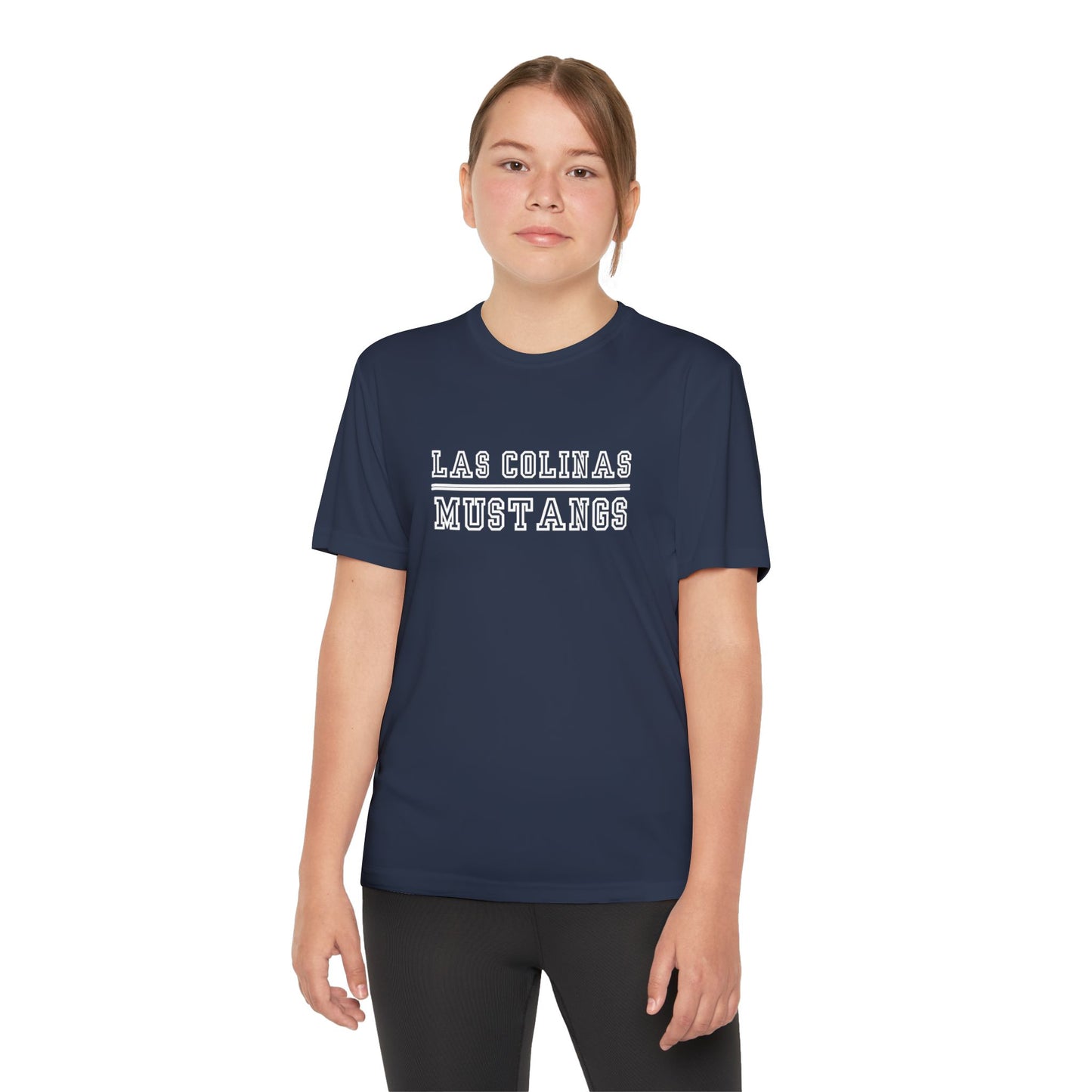 Dry Fit - Las Colinas Elementary Mustangs Varsity - Kids