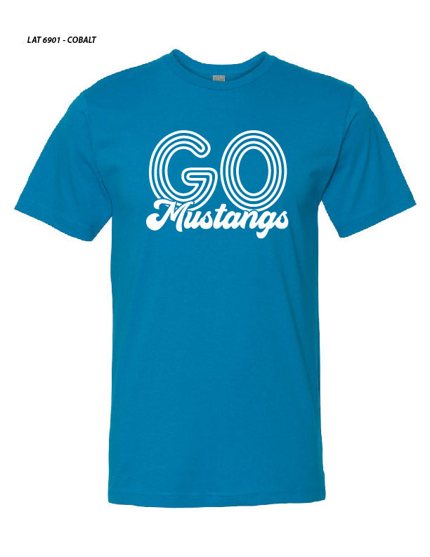2023 Short Sleeve - Cobalt Go Mustangs