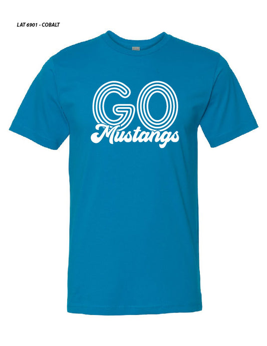 2023 Short Sleeve - Cobalt Go Mustangs